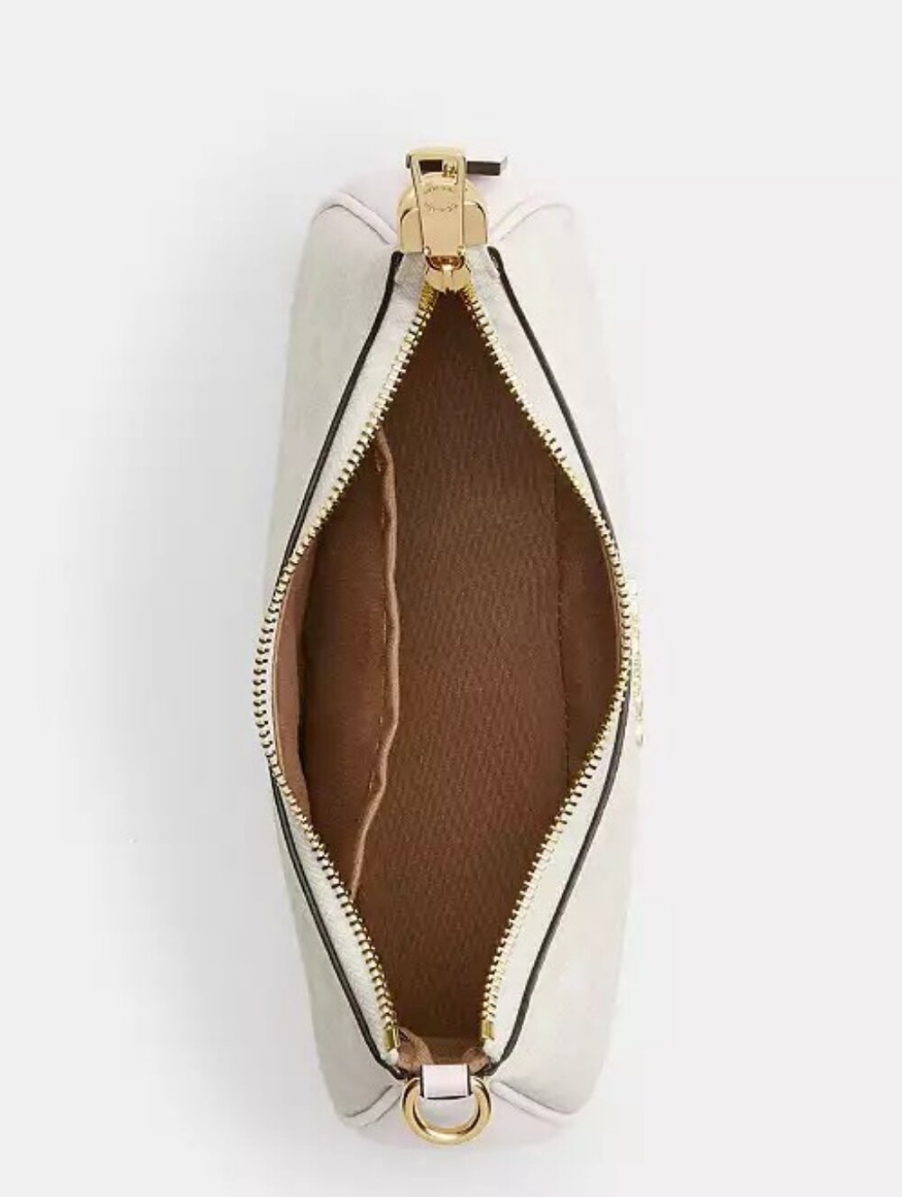 Coach Teri Shoulder Bag in Signature Canvas White Chalk Crossbody NWT - Picture 9 of 15